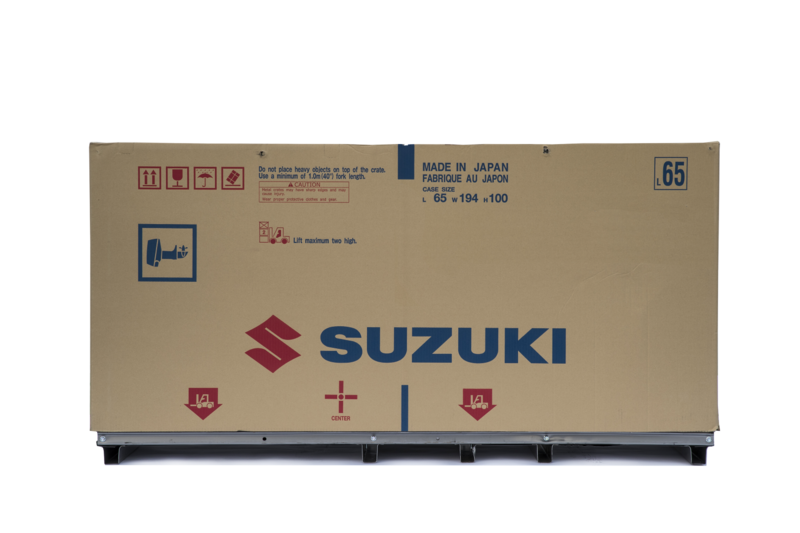 Suzuki Originalverpackung für den Versand